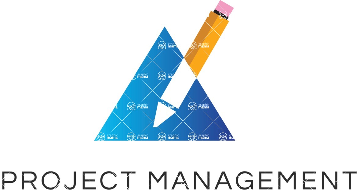 Business Logo Templates - vector graphics in a pack from GraphicMama - Vector Company Logo Design with Pencil